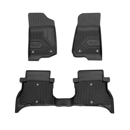 FROGUM No.77 Fußmatten für Jeep Wrangler 4xe ab 2021 | 3-teilig FROGUM