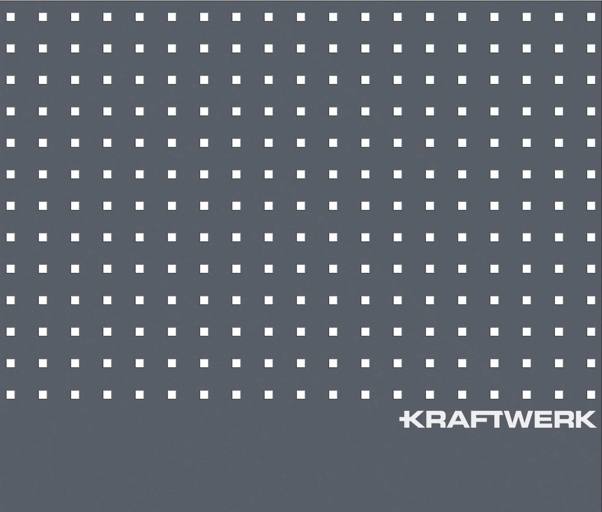 GELOCHTE RÜCKWAND FÜR WERKSTATTWAGEN BT700 600MM KRAFTWERK