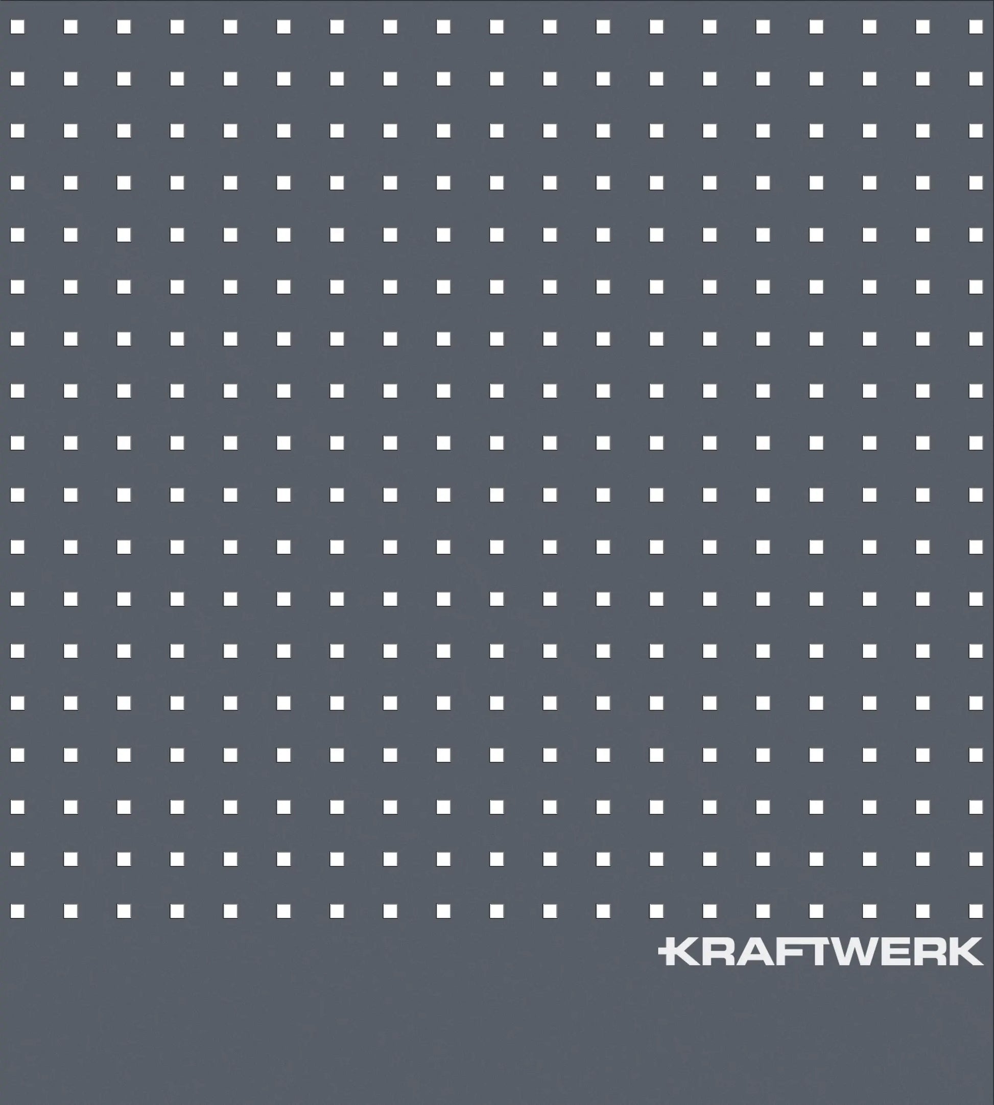 GELOCHTE RÜCKWAND FÜR WERKSTATTWAGEN BT700 800MM KRAFTWERK
