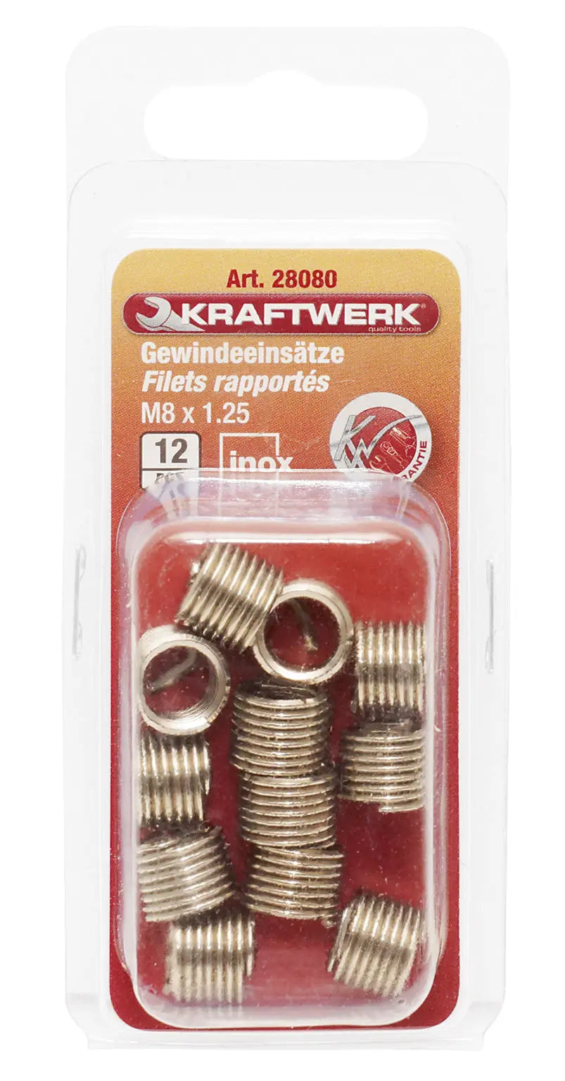 GEWINDEEINSÄTZE M14X1.25 MM (6 STK.) KRAFTWERK