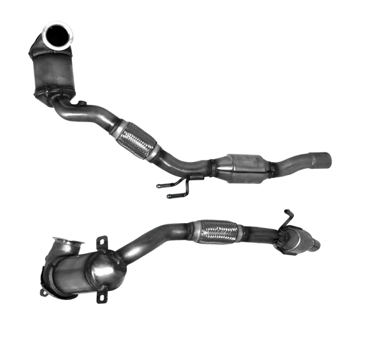 GPF OPF Benzin Katalysator E-Prüfzeichen Homologiert Kat bis EURO 6 E-Prüfzeichen für AUDI Q3 1.5L 35 TFSI DPCA-Motor; GPF/Kat kombiniert u.a. BM CATALYSTS