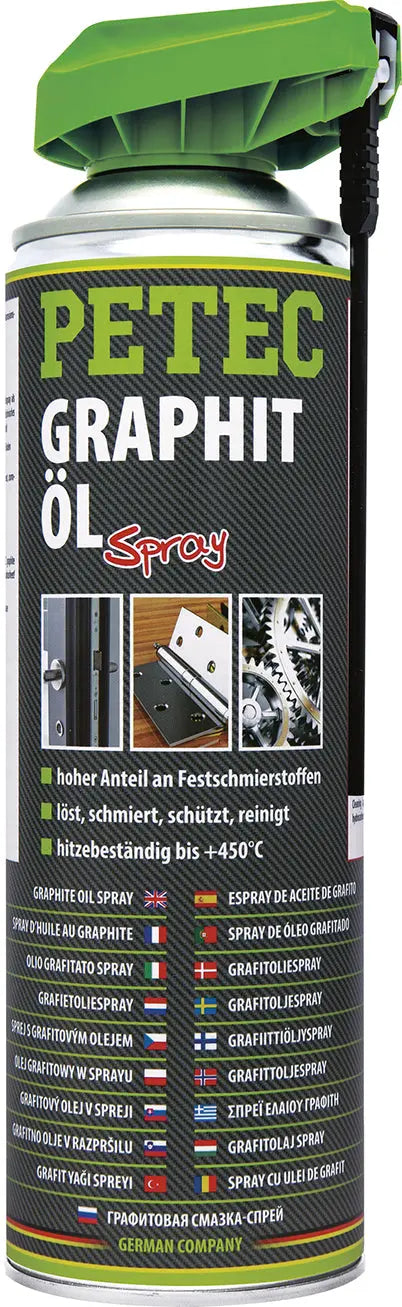 Graphitöl Spray, UNIVERSAL-ÖL - 500 ml PETEC