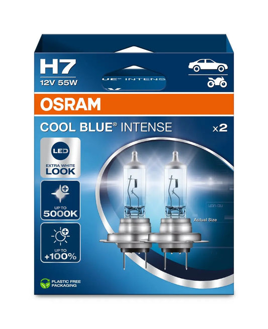 H7 12V 55W PX26d Cool Blue INTENSE NextGen. 5000K +100% Duo 2st. OSRAM OSRAM