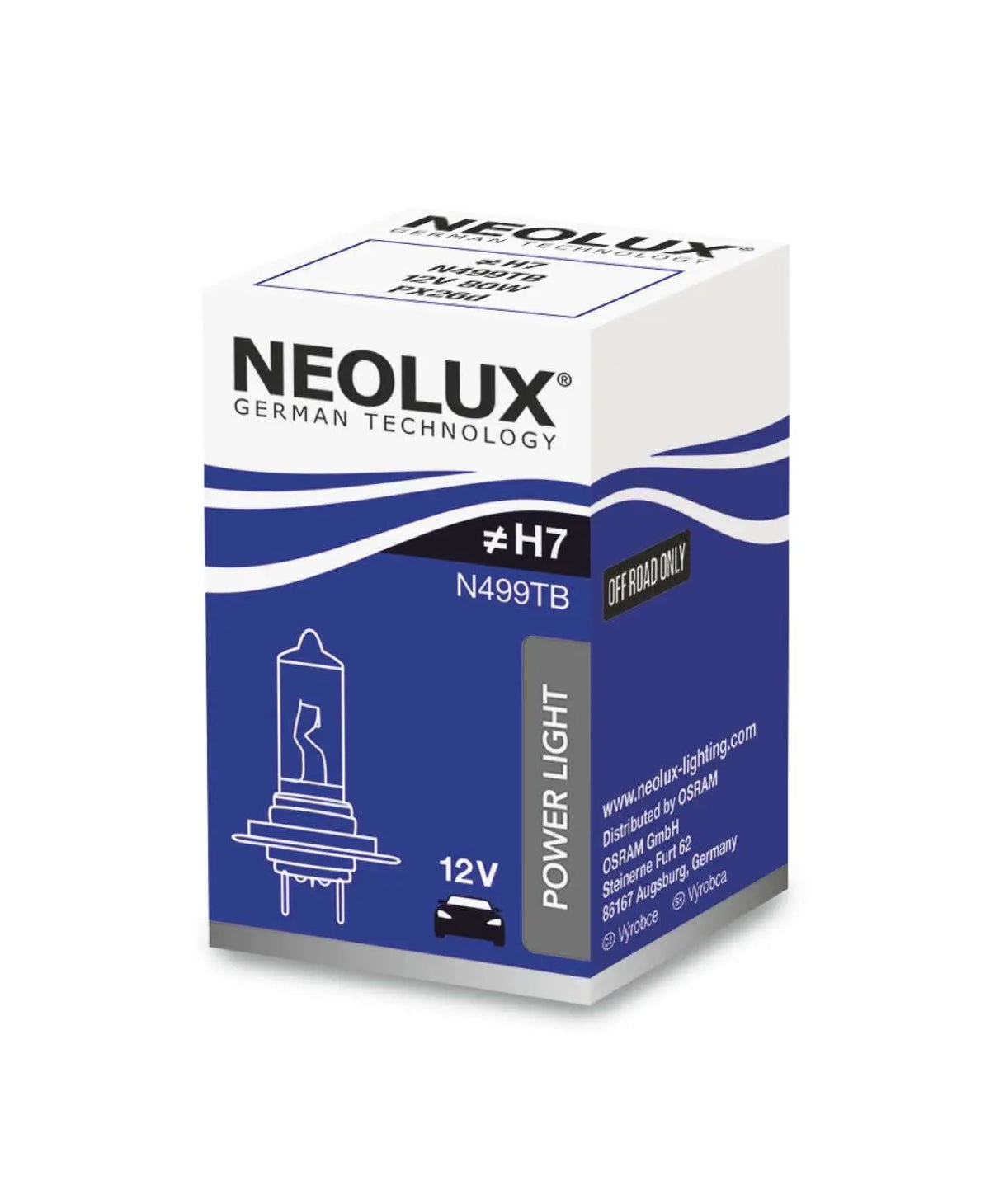 H7 12V 80W PX26D Power Light   NEOLUX
