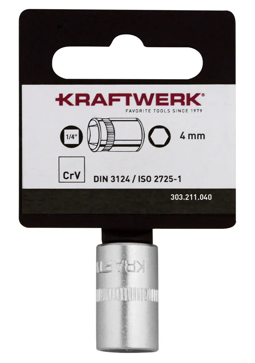 HÄNGER FÜR 1/4" STECKSCHLÜSSELEINSATZ 7 MM BASIC 302.211.070 KRAFTWERK BASIC LINE