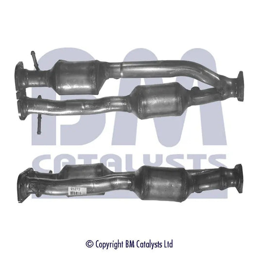 HOMOLOGIERT BENZIN KAT FÜR ALFA ROMEO GTV 3L BENZIN | EURO 3 | OEM: 60670380 BM CATALYSTS