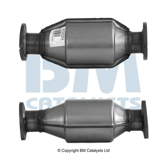 HOMOLOGIERT BENZIN KAT FÜR AUDI 80 1.6L BENZIN | EURO 2 | OEM: 1248124 BM CATALYSTS