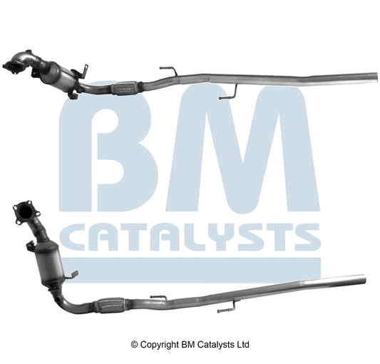 HOMOLOGIERT BENZIN KAT FÜR AUDI A1 1.2L BENZIN | EURO 5 | OEM: 1K0131701DD BM CATALYSTS