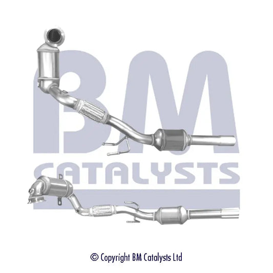 HOMOLOGIERT BENZIN KAT FÜR AUDI A1 1.4L BENZIN | EURO 5 | OEM: 6C0254500GX BM CATALYSTS