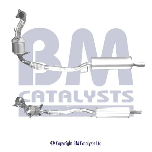 HOMOLOGIERT BENZIN KAT FÜR AUDI A1 1.4L BENZIN | EURO 5 | OEM: 6R0254501FX BM CATALYSTS
