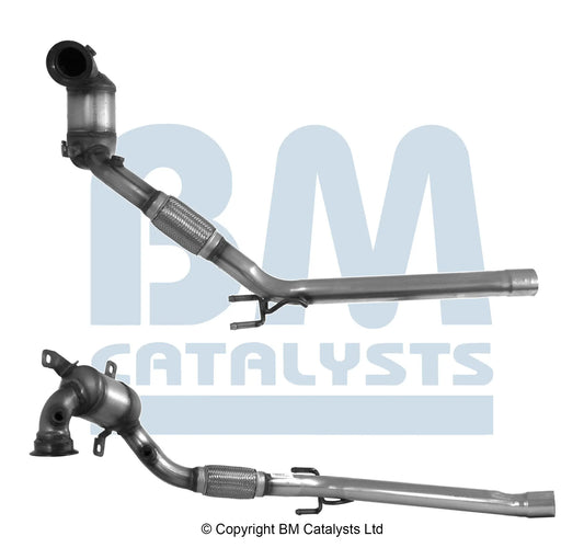 HOMOLOGIERT BENZIN KAT FÜR AUDI A3 1.4L BENZIN | EURO 5 ODER 6 | OEM: 5Q0254500FX BM CATALYSTS