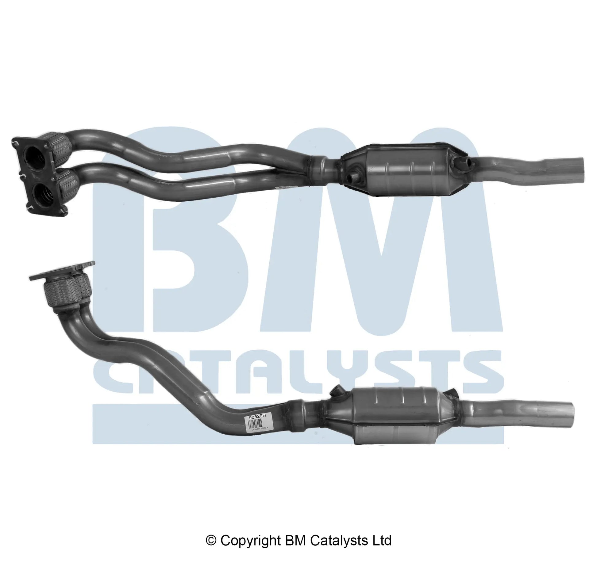 HOMOLOGIERT BENZIN KAT FÜR AUDI A3 1.6L BENZIN | EURO 4 | OEM: 1229760 BM CATALYSTS