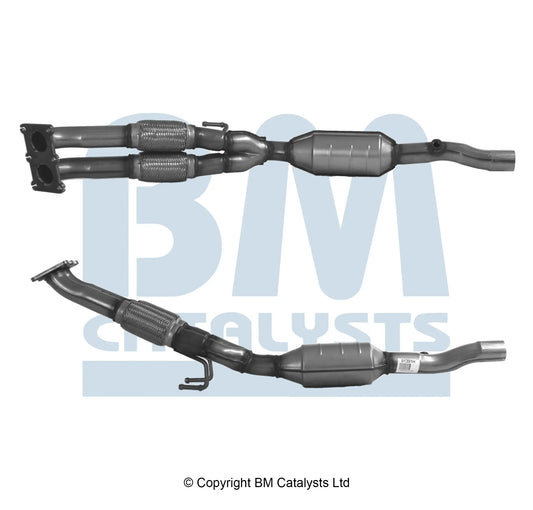 HOMOLOGIERT BENZIN KAT FÜR AUDI A3 1.6L BENZIN | EURO 4 | OEM: 1K0254500BX BM CATALYSTS