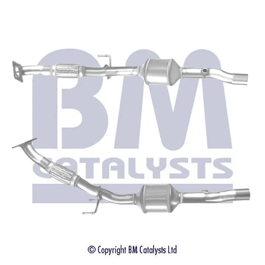 HOMOLOGIERT BENZIN KAT FÜR AUDI A3 1.6L BENZIN | EURO 5 | OEM: 1K0131701EB BM CATALYSTS