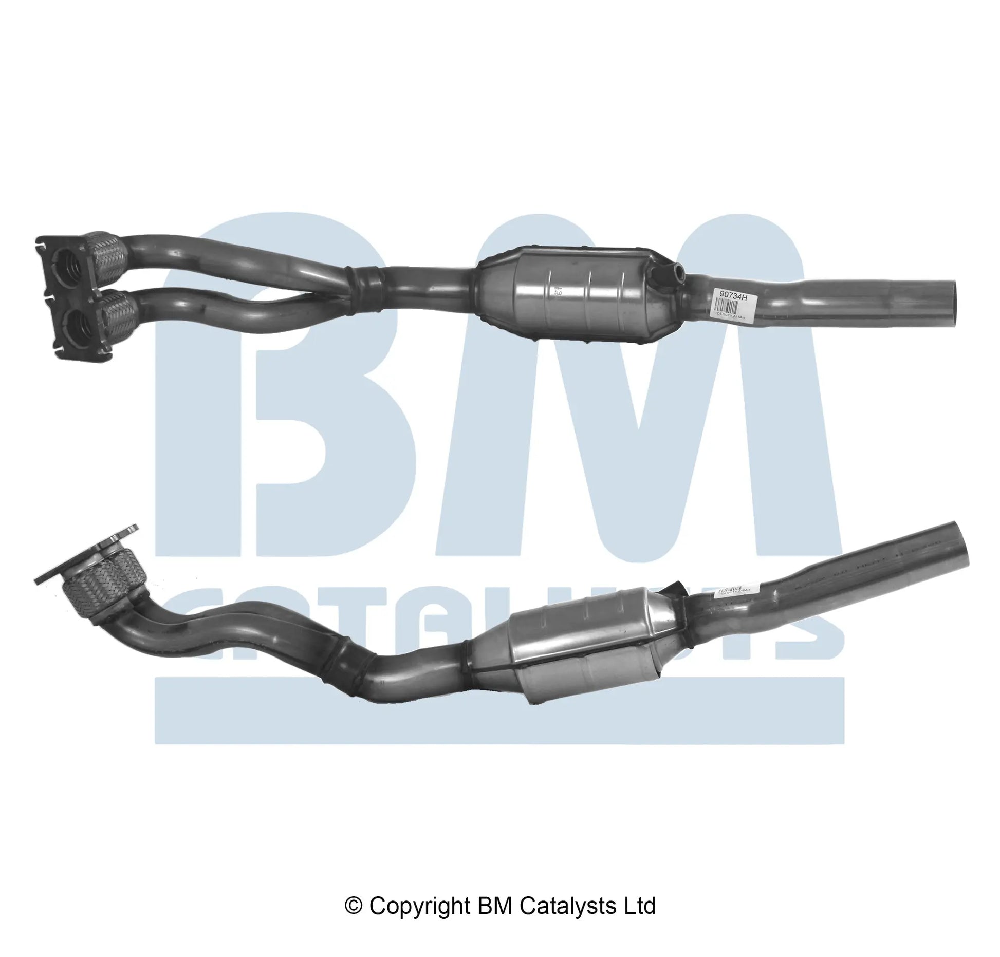HOMOLOGIERT BENZIN KAT FÜR AUDI A3 1.8L BENZIN | EURO 3 | OEM: 1J0253058SV BM CATALYSTS
