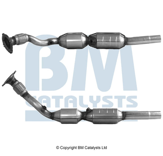 HOMOLOGIERT BENZIN KAT FÜR AUDI A3 1.8L BENZIN | EURO 4 | OEM: 1J0254501BV BM CATALYSTS