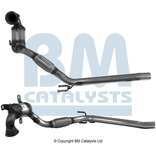 HOMOLOGIERT BENZIN KAT FÜR AUDI A3 1L BENZIN | EURO 6 | OEM: 5Q0254500BX BM CATALYSTS