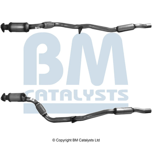 HOMOLOGIERT BENZIN KAT FÜR AUDI A6 2.4L BENZIN | EURO 4 | OEM: 4F0254555X BM CATALYSTS