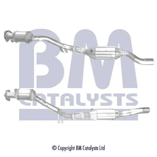 HOMOLOGIERT BENZIN KAT FÜR AUDI A6 3L BENZIN | EURO 3 | OEM: 4B0253012HX BM CATALYSTS