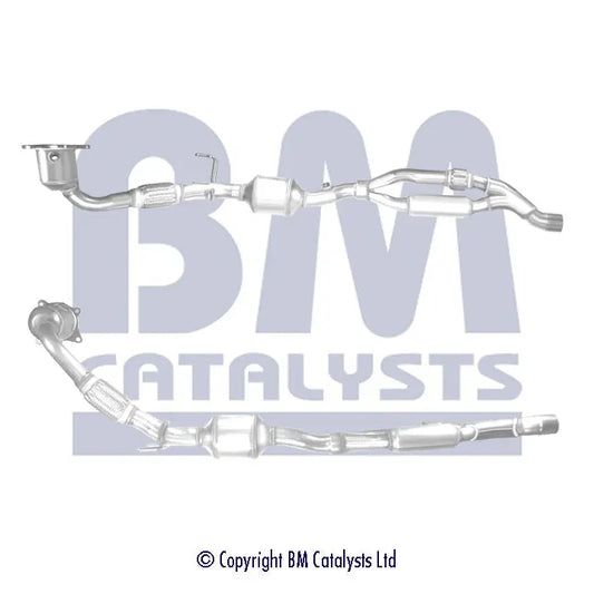 HOMOLOGIERT BENZIN KAT FÜR AUDI TT 1.8L BENZIN | EURO 5 | OEM: 8J0254501EX BM CATALYSTS