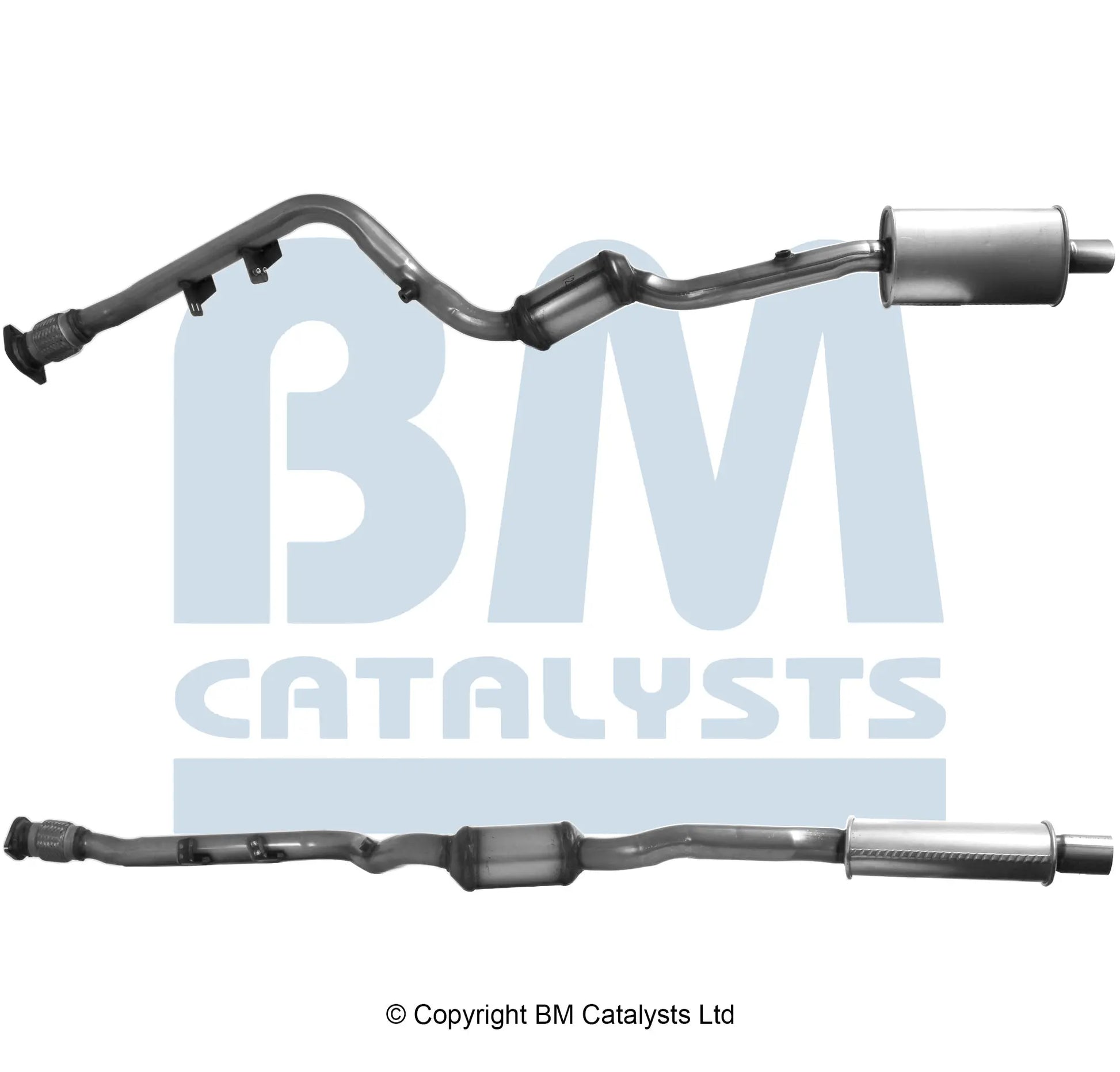 HOMOLOGIERT BENZIN KAT FÜR BMW 116I 1.6L BENZIN | EURO 4 ODER 5 | OEM: 18307567691 BM CATALYSTS