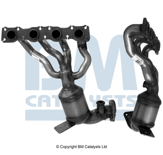 HOMOLOGIERT BENZIN KAT FÜR BMW 116I 1.6L BENZIN | EURO 4 ODER 5 | OEM: 18407563670 BM CATALYSTS