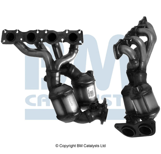 HOMOLOGIERT BENZIN KAT FÜR BMW 120I 2L BENZIN | EURO 4 ODER 5 | OEM: 18407563671 BM CATALYSTS
