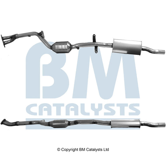 HOMOLOGIERT BENZIN KAT FÜR BMW 316I 1.6L BENZIN | EURO 3 ODER 4 | OEM: 18307510680 BM CATALYSTS