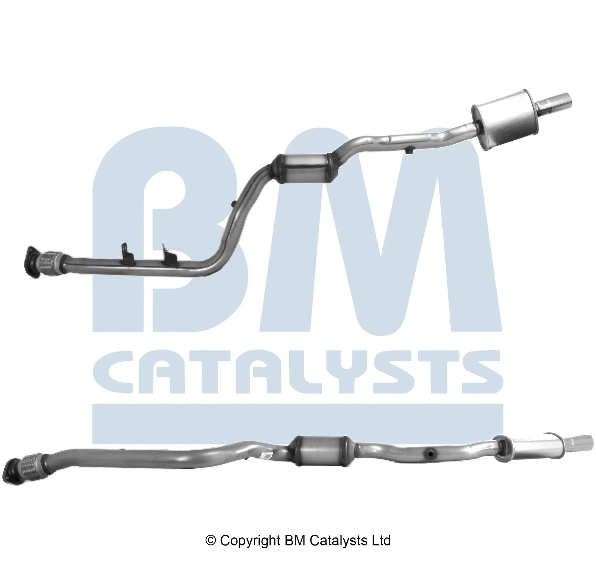 HOMOLOGIERT BENZIN KAT FÜR BMW 316I 1.6L BENZIN | EURO 4 ODER 5 | OEM: 18307568057 BM CATALYSTS