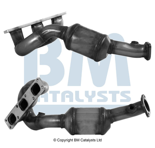 HOMOLOGIERT BENZIN KAT FÜR BMW 320CI 2.2L BENZIN | EURO 3 | OEM: 18407518678 BM CATALYSTS