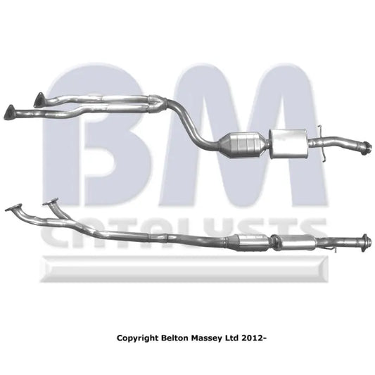 HOMOLOGIERT BENZIN KAT FÜR BMW 320I 2L BENZIN | EURO 2 | OEM: 18301740837 BM CATALYSTS