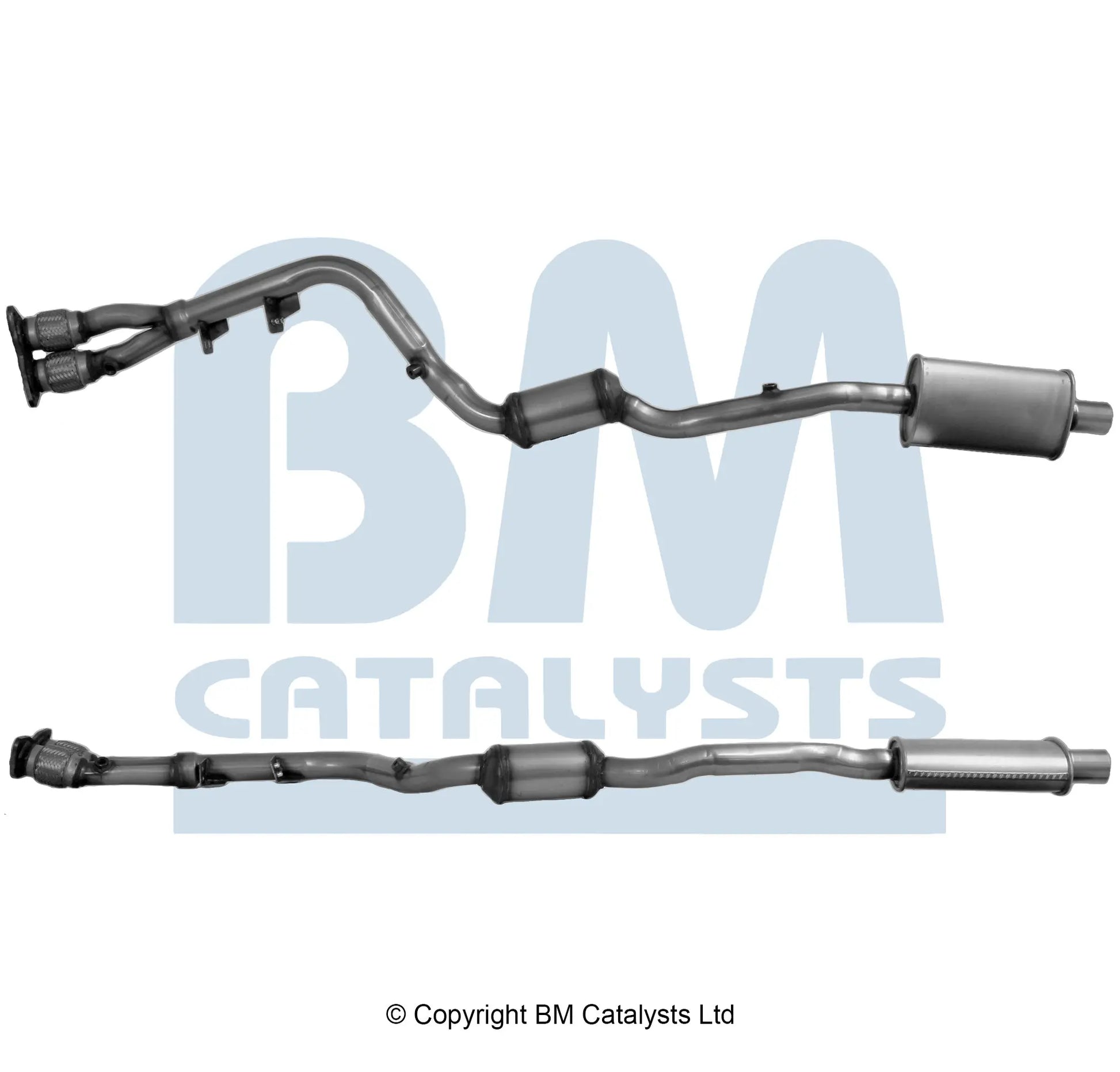 HOMOLOGIERT BENZIN KAT FÜR BMW 320I 2L BENZIN | EURO 4 ODER 5 | OEM: 18307568058 BM CATALYSTS