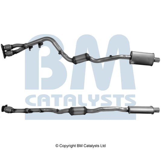 HOMOLOGIERT BENZIN KAT FÜR BMW 320I 2L BENZIN | EURO 4 ODER 5 | OEM: 18307568058 BM CATALYSTS