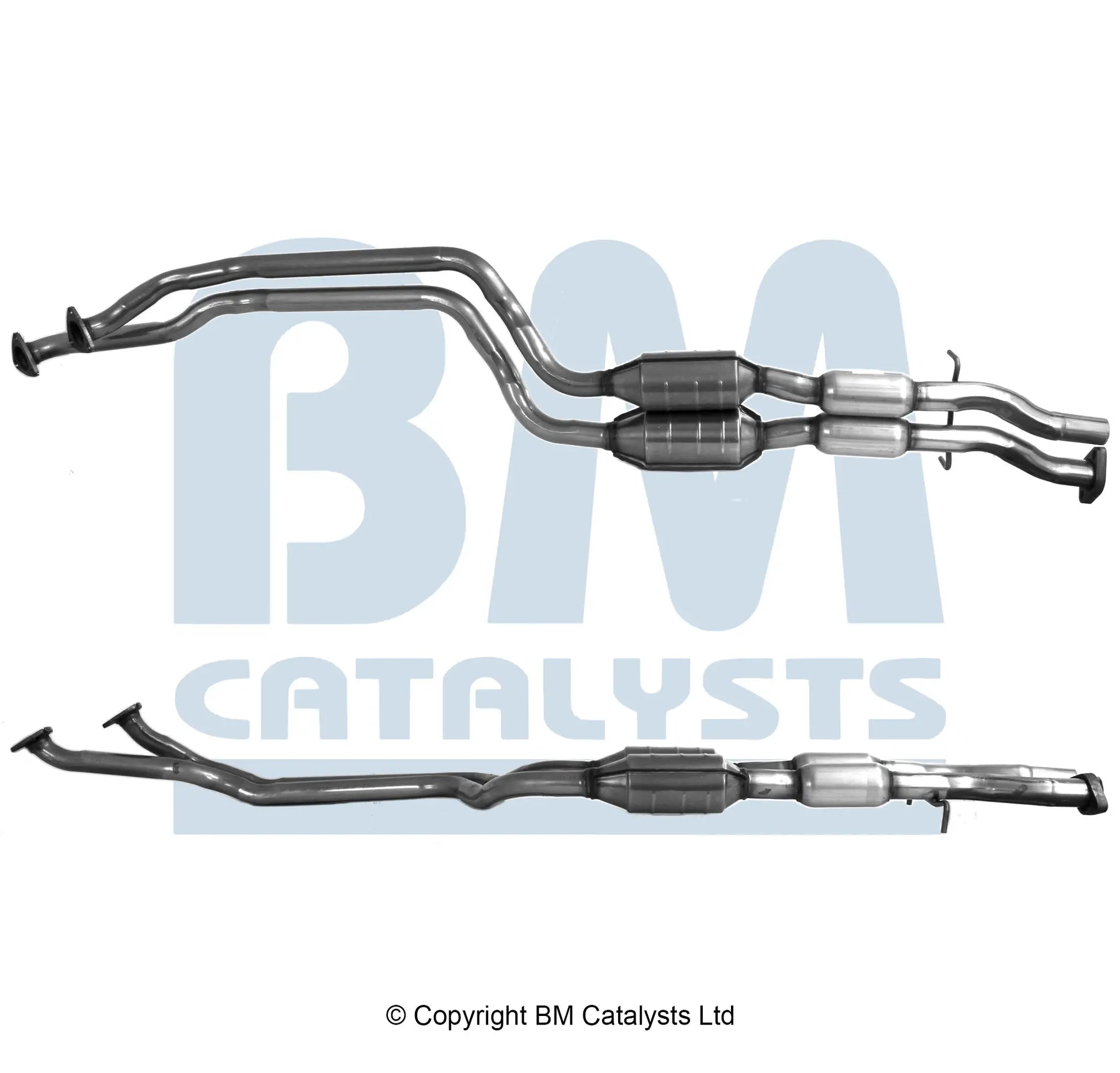 HOMOLOGIERT BENZIN KAT FÜR BMW 328I 2.8L BENZIN | EURO 2 | OEM: 18301740997 BM CATALYSTS