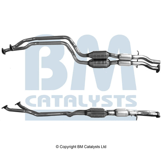 HOMOLOGIERT BENZIN KAT FÜR BMW 328I 2.8L BENZIN | EURO 2 | OEM: 18301740997 BM CATALYSTS