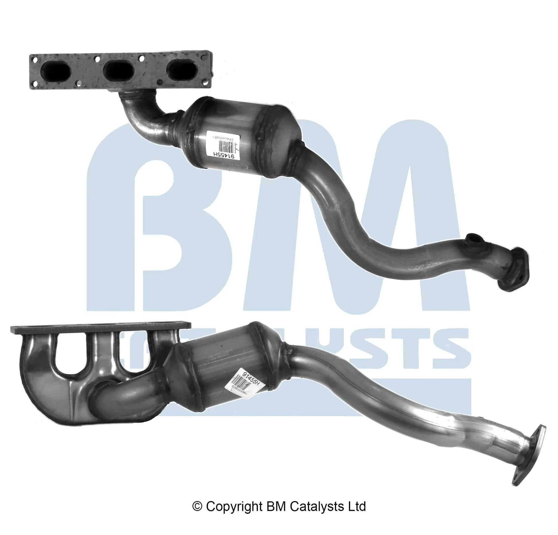 HOMOLOGIERT BENZIN KAT FÜR BMW 520I 2.2L BENZIN | EURO 3 | OEM: 18407518679 BM CATALYSTS