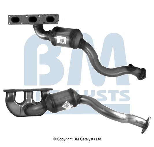 HOMOLOGIERT BENZIN KAT FÜR BMW 520I 2.2L BENZIN | EURO 3 | OEM: 18407518679 BM CATALYSTS