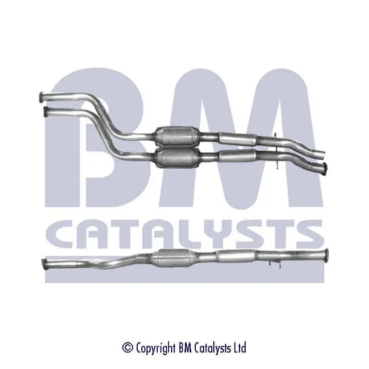 HOMOLOGIERT BENZIN KAT FÜR BMW M3 3.2L BENZIN | EURO 2 | OEM: 18301404864 BM CATALYSTS