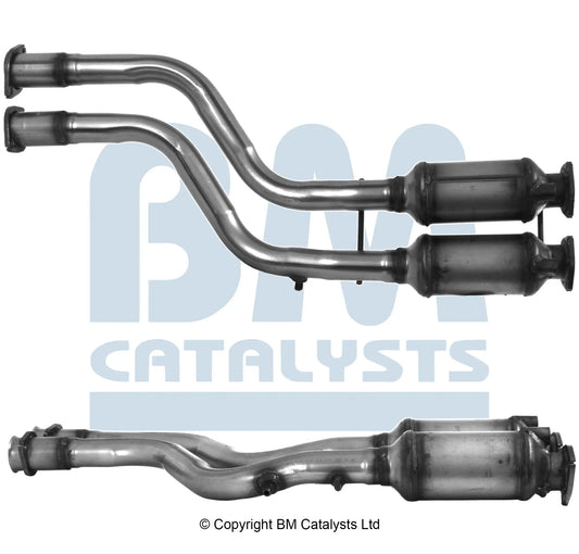 HOMOLOGIERT BENZIN KAT FÜR BMW M3 3.2L BENZIN | EURO 3 | OEM: 18307832488 BM CATALYSTS