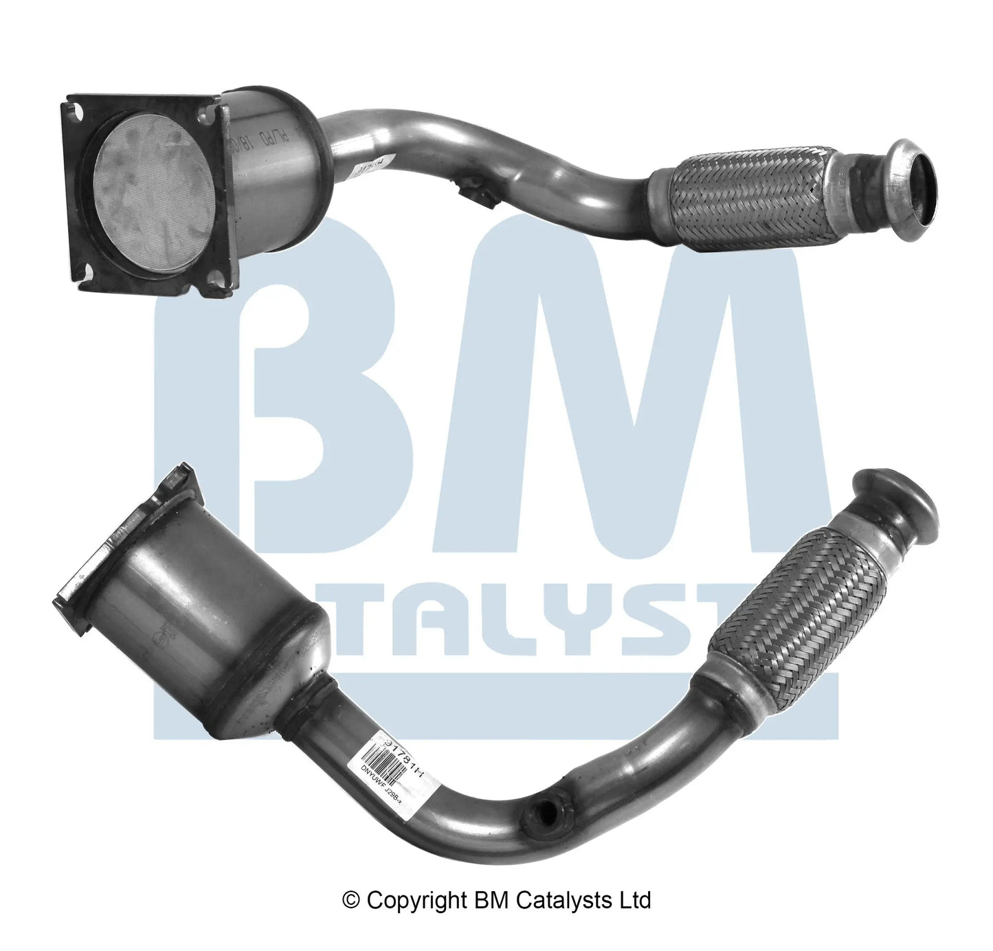 HOMOLOGIERT BENZIN KAT FÜR CITROEN BERLINGO 1.6L BENZIN | EURO 4 | OEM: 1731SJ BM CATALYSTS