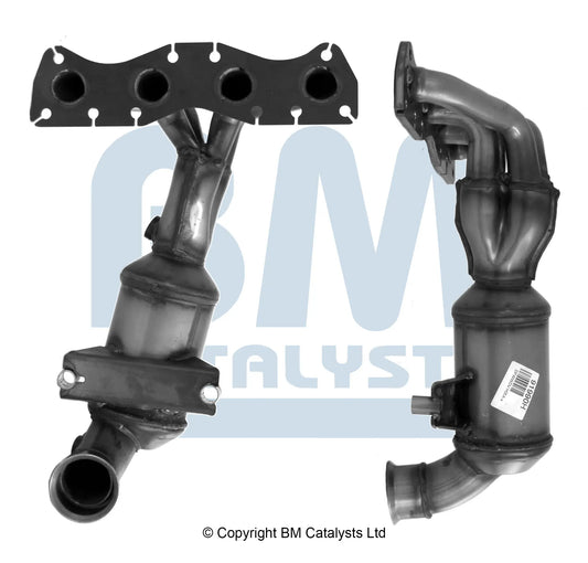 HOMOLOGIERT BENZIN KAT FÜR CITROEN BERLINGO 1.6L BENZIN | EURO 5 | OEM: 0341N7 BM CATALYSTS