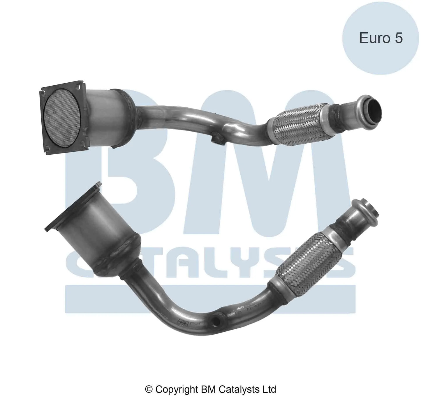 HOMOLOGIERT BENZIN KAT FÜR CITROEN C-ELYSEE 1.6L BENZIN | EURO 5 | OEM: 9676453380 BM CATALYSTS