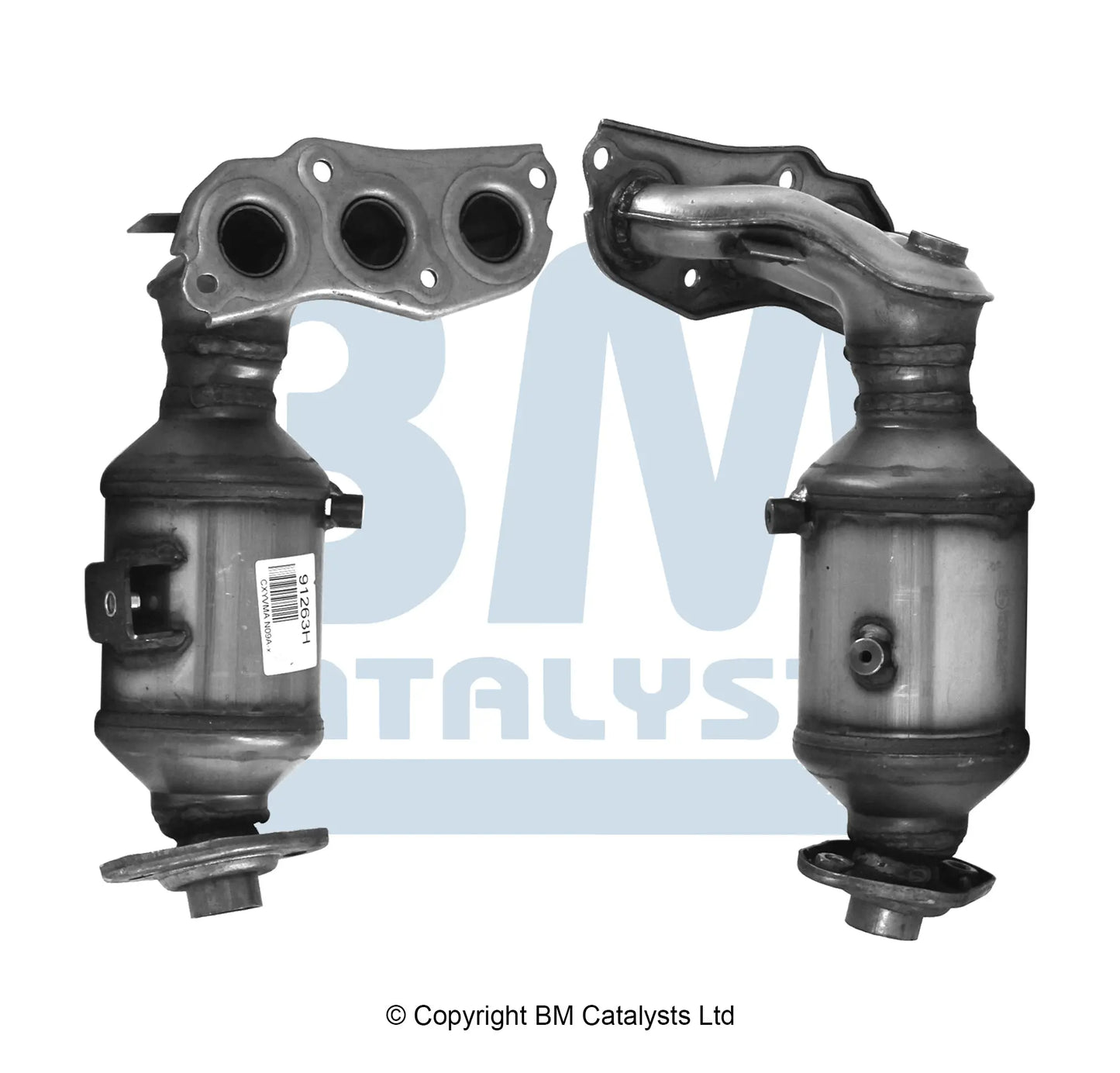 HOMOLOGIERT BENZIN KAT FÜR CITROEN C1 1L BENZIN | EURO 4 | OEM: 342L5 BM CATALYSTS