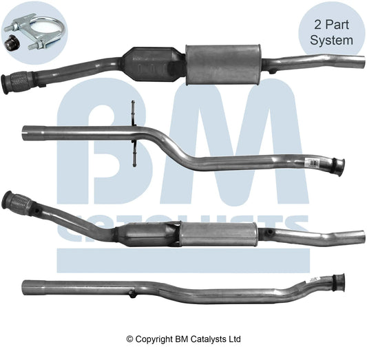 HOMOLOGIERT BENZIN KAT FÜR CITROEN C5 1.8L BENZIN | EURO 3 | OEM: 1705HX BM CATALYSTS