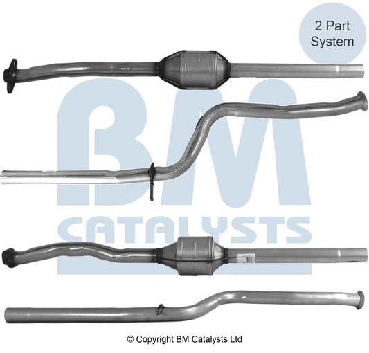 HOMOLOGIERT BENZIN KAT FÜR CITROEN SAXO 1L BENZIN | EURO 2 | OEM: 1609435480 BM CATALYSTS