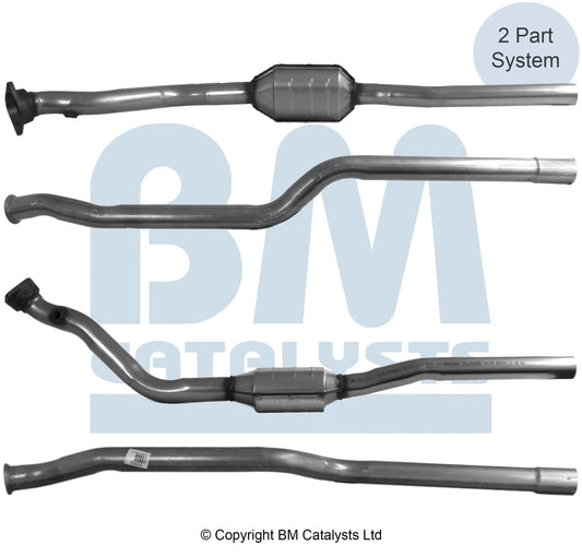 HOMOLOGIERT BENZIN KAT FÜR CITROEN XANTIA 1.8L BENZIN | EURO 2 | OEM: 1705G1 BM CATALYSTS