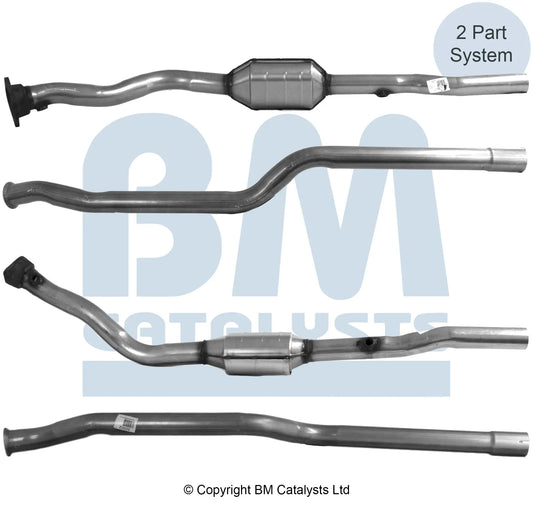 HOMOLOGIERT BENZIN KAT FÜR CITROEN XANTIA 1.8L BENZIN | EURO 3 | OEM: 1705Y1 BM CATALYSTS