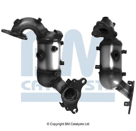 HOMOLOGIERT BENZIN KAT FÜR DACIA DOKKER 1.2L BENZIN | EURO 6 | OEM: 208A00012R BM CATALYSTS