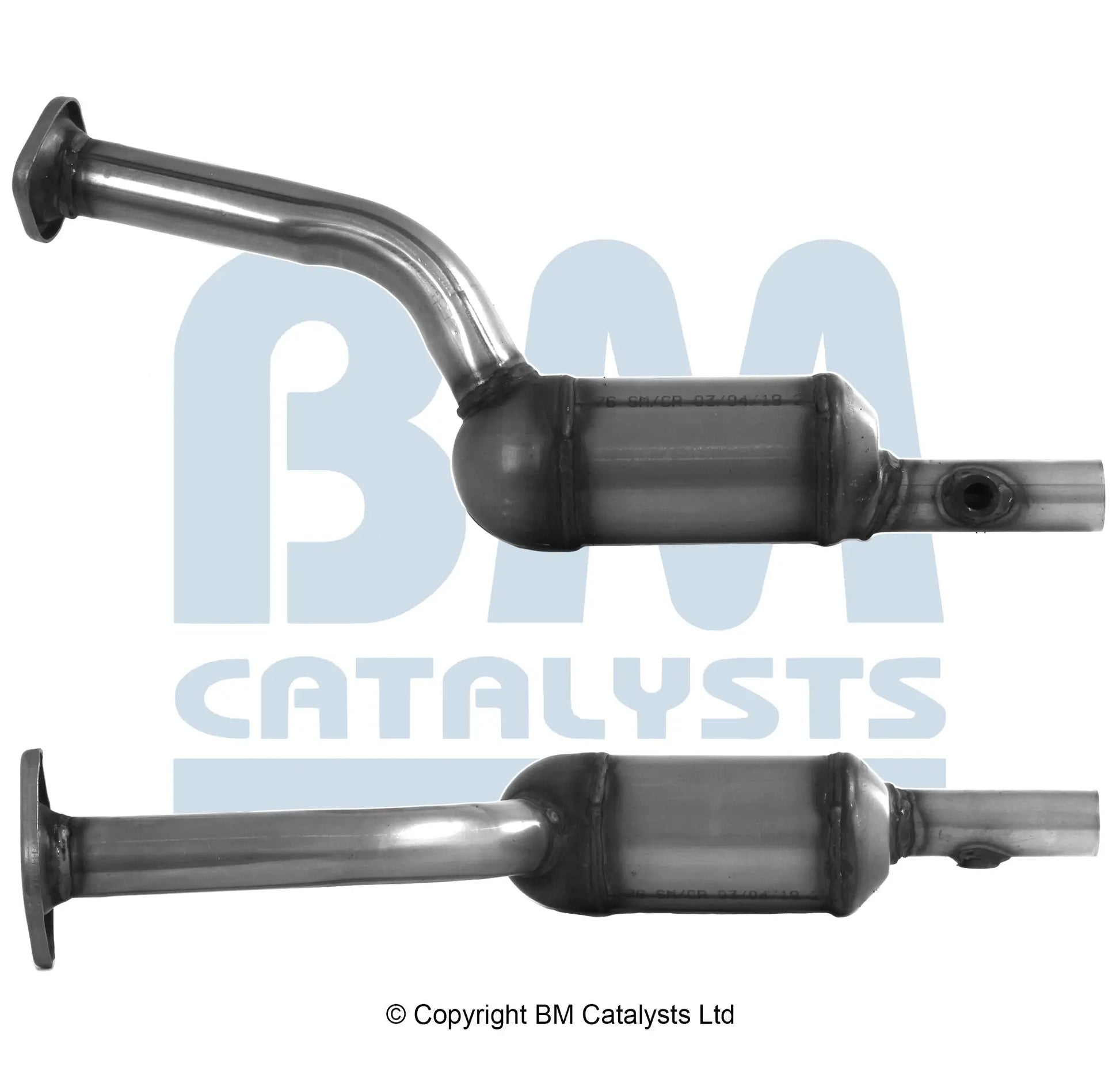 HOMOLOGIERT BENZIN KAT FÜR DACIA STAUBTUCH 1.6L BENZIN | EURO 5 | OEM: 200101389R BM CATALYSTS