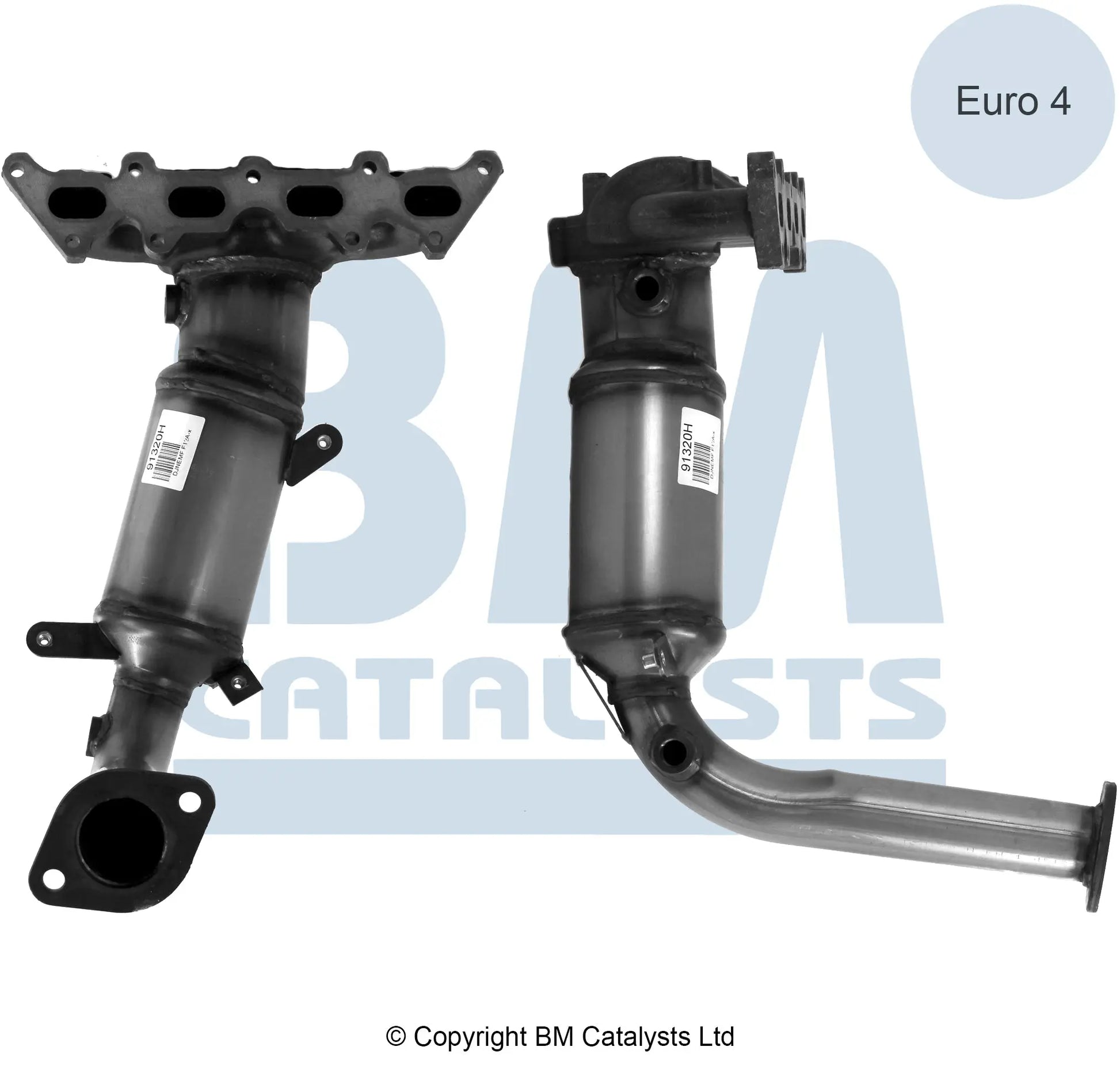 HOMOLOGIERT BENZIN KAT FÜR FIAT 500 1.4L BENZIN | EURO 4 | OEM: 51795487 BM CATALYSTS